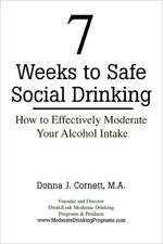 7 Weeks to Safe Social Drinking: How to Effectively Moderate Your Alcohol Intake