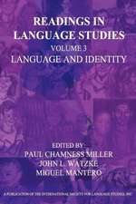 Readings in Language Studies Volume 3, Language and Identity