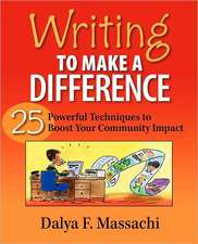 Massachi, D: Writing to Make a Difference