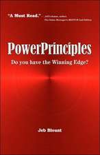 Powerprinciples: Do You Have the Winning Edge?