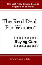 The Real Deal for Women: Buying Cars