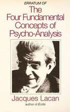 Erratum of the Four Fundamental Concepts of Psycho-Analysis