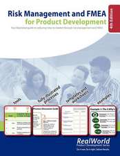 Risk Management and Fmea for Product Development, 4th Edition