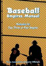 Baseball Umpires Manual