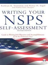 Writing Your NSPA Self-Assessment