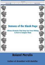 Demons of the Blank Page