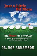 Just a Little Bit More: Accounts of Cross-Cultural Mentoring and the Lessons They Hold