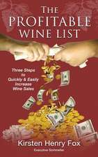 The Profitable Wine List