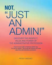 Not Just an Admin!: A Journey of Faith