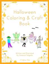 Halloween Coloring & Craft Book