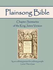 Plainsong Bible