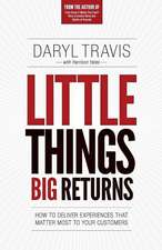 Little Things Big Returns