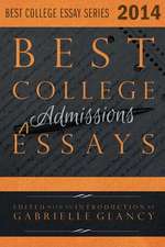 Best College Essays 2014