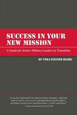 Success in Your New Mission