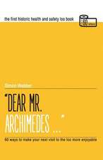 Dear MR Archimedes