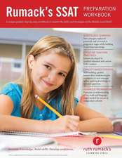 Rumack's SSAT Preparation Workbook