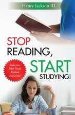 Stop Reading, Start Studying
