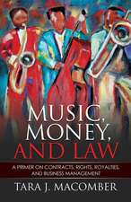 Music, Money and Law