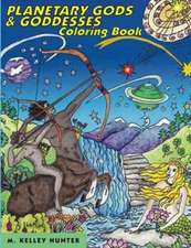 Planetary Gods and Goddesses Coloring Book