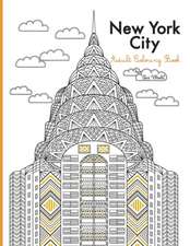 New York City Adult Coloring Book