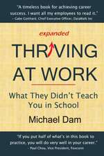 Thriving At Work: What They Didn't Teach You in School