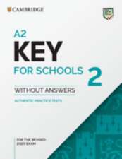 A2 Key for Schools 2 Student's Book without Answers