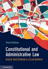 Constitutional and Administrative Law