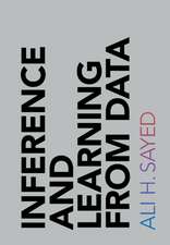 Sayed, A: Inference and Learning from Data
