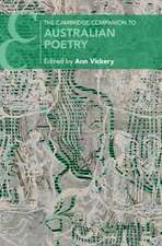 The Cambridge Companion to Australian Poetry