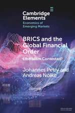 Brics and the Global Financial Order