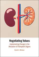Negotiating Values