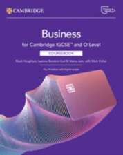 Cambridge IGCSE(TM) and O Level Business Coursebook with Digital Access (2 Years)