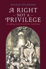A Right Not a Privilege