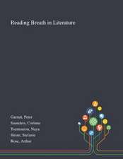 Garratt, P: Reading Breath in Literature