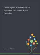 Silicon-organic Hybrid Devices for High-speed Electro-optic Signal Processing