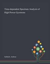 Time-dependent Spectrum Analysis of High Power Gyrotrons