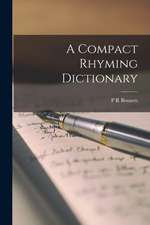A Compact Rhyming Dictionary
