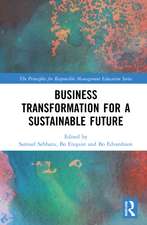 Business Transformation for a Sustainable Future