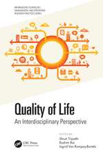 Quality of Life: An Interdisciplinary Perspective