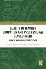 Quality in Teacher Education and Professional Development