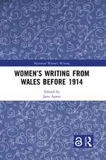 Women’s Writing from Wales before 1914