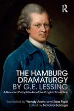 The Hamburg Dramaturgy by G.E. Lessing