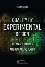 Quality by Experimental Design