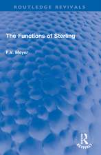 The Functions of Sterling