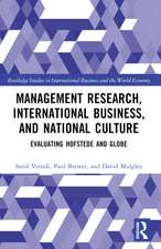 Management Research, International Business, and National Culture