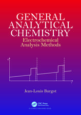 General Analytical Chemistry: Electrochemical Analysis Methods