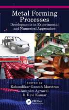 Metal Forming Processes: Developments in Experimental and Numerical Approaches