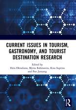 Current Issues in Tourism, Gastronomy, and Tourist Destination Research: Proceedings of the International Conference on Tourism, Gastronomy, and Tourist Destination (TGDIC 2021), Jakarta, Indonesia, 2 December 2021