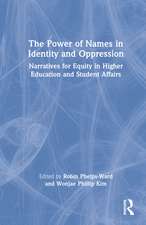 The Power of Names in Identity and Oppression: Narratives for Equity in Higher Education and Student Affairs