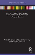 Managing Decline: A Research Overview